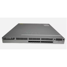 Cisco Catalyst Layer 3 Switch Manageable Stack Port 13 x Expansion Slots 1000Base-X Modular 12 x SFP Slots 3 Layer Supported 1U High Rack-mountable WS-C3850-12S-E